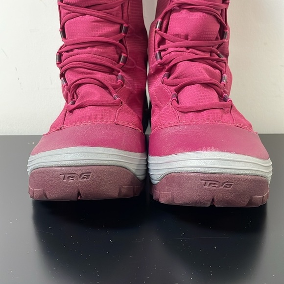 Teva Womens Jordanelle Winter Boots Women's US6 Pink waterproof removable liner - Picture 15 of 15